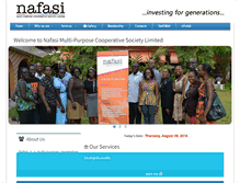 Tablet Screenshot of nafasicooperative.org